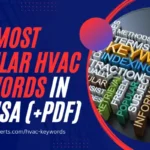 200 Most Popular HVAC Keywords in the USA (+pdf)