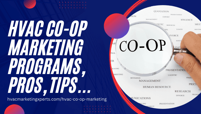 HVAC Co-Op Marketing Programs, Benefits, Cons & Tips 