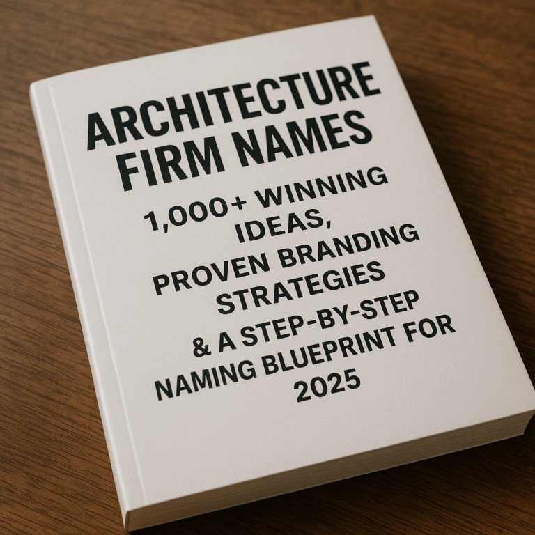 architecture firm names