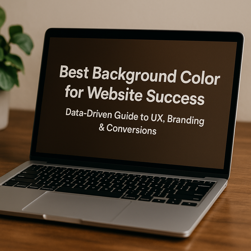 best background color for website