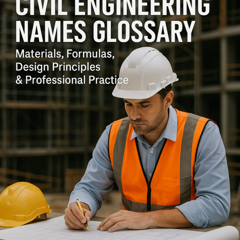 civil engineering names