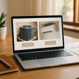 heating and cooling ads