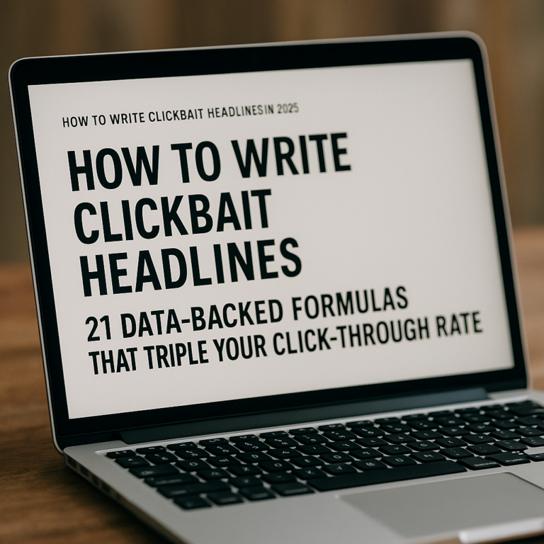 how to write clickbait headlines