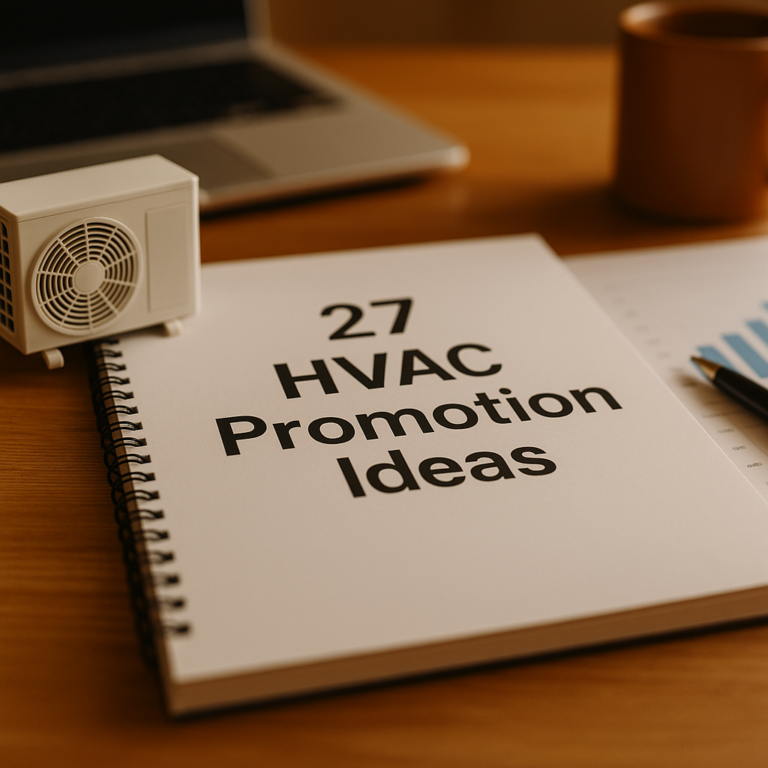27 Proven HVAC Promotion Ideas That Boost Sales in 2026