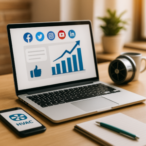 hvac social media