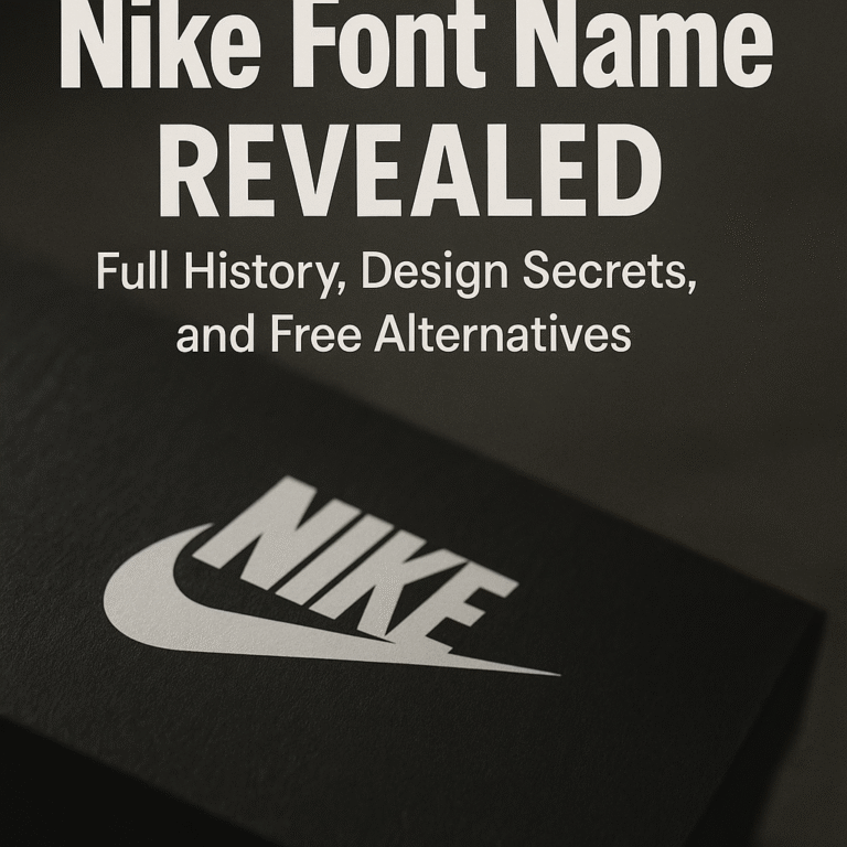 nike font name