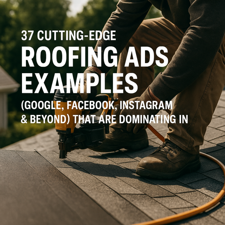 roofing ads examples