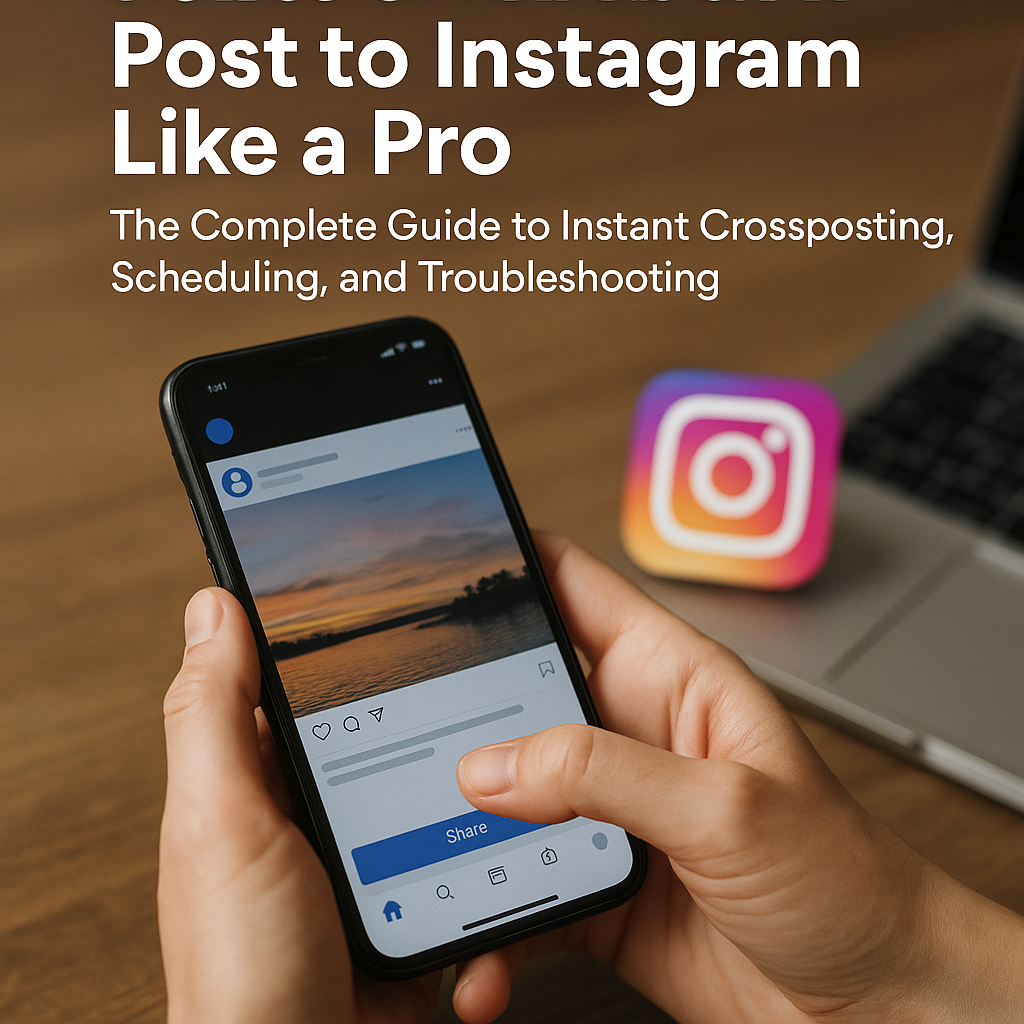 share a facebook post to instagram